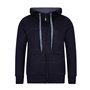 Felpa con cappuccio full-zip - Nero - Taglia M