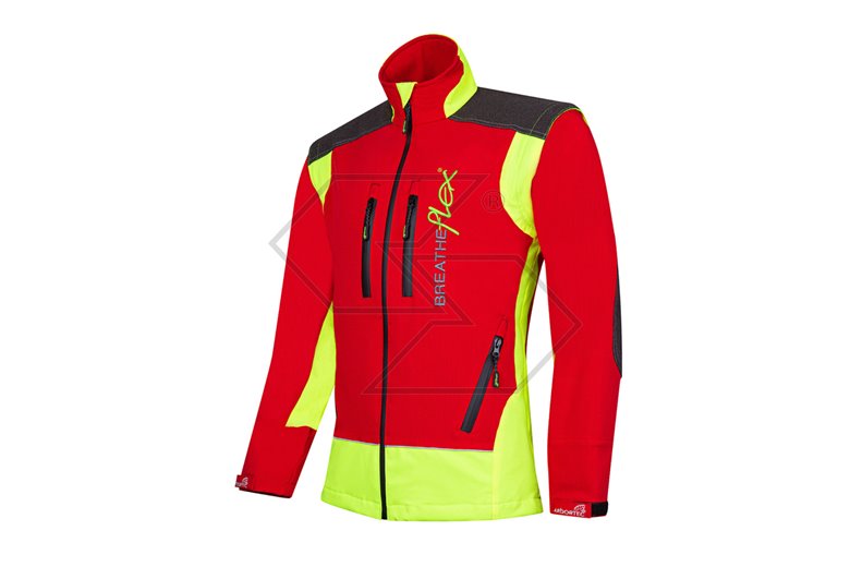 Giacca forestale Breatheflex - Rosso - Taglia L