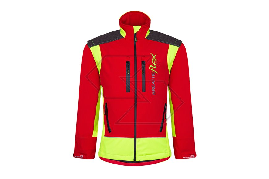 Giacca forestale Breatheflex - Rosso - Taglia M