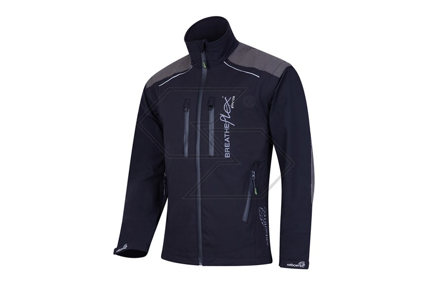 Giacca forestale Breatheflex Pro - Nero - Taglia S