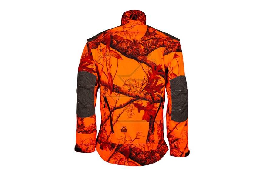 Giacca forestale Breatheflex Pro Realtree - Arancione - Taglia S