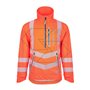 Giacca impermeabile Breathedry - Arancione Hi-Vis - Taglia L