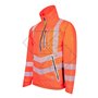 Giacca impermeabile Breathedry - Arancione Hi-Vis - Taglia M