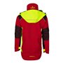 Giacca impermeabile full-zip Breathedry HD - Rosso-Giallo - Taglia S