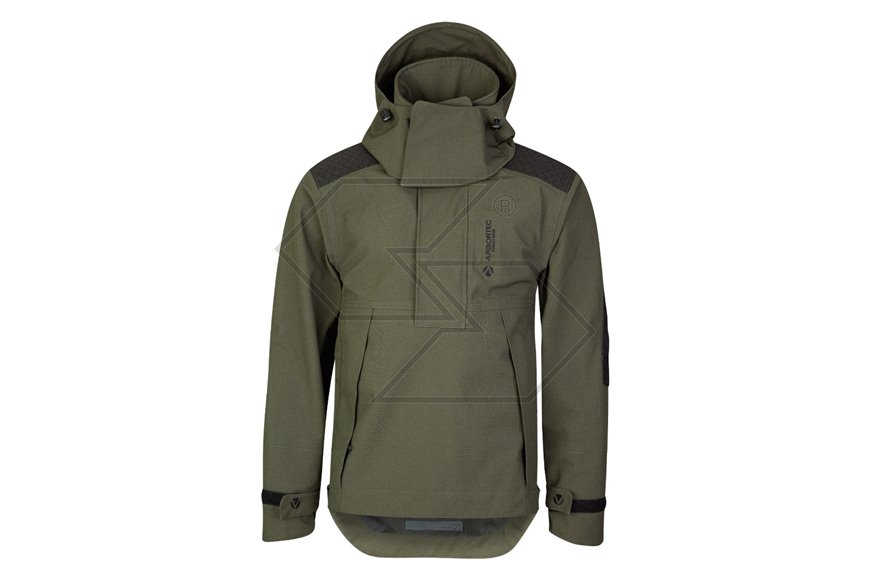 Giacca impermeabile half-zip Breathedry HD - Oliva - Taglia 2XL
