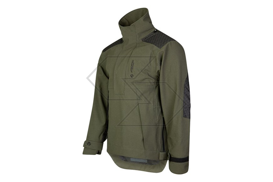 Giacca impermeabile half-zip Breathedry HD - Oliva - Taglia S