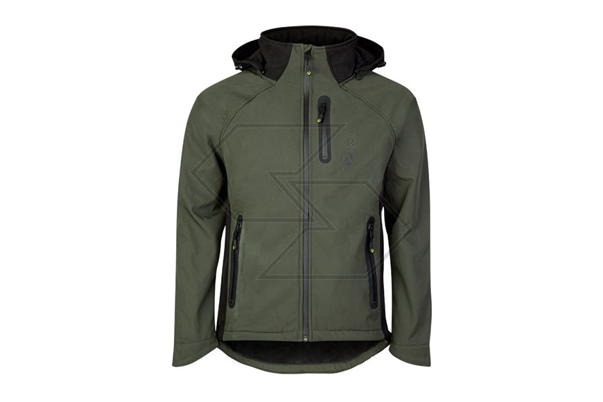 Giacca softshell impermeabile Caiman - Oliva - Taglia M
