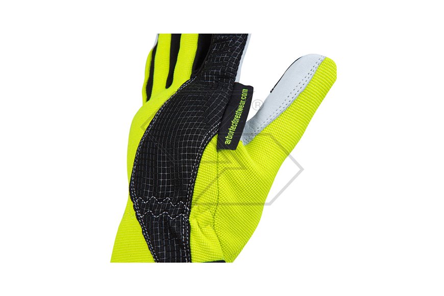 Guanti antitaglio da motosega XT - Classe 0 (16 ms) - Nero-Lime - Taglia 9