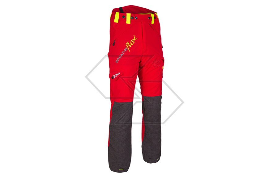 Pantalone antitaglio Breatheflex Classe 1 (20 ms) - Rosso - Taglia M (Regular)