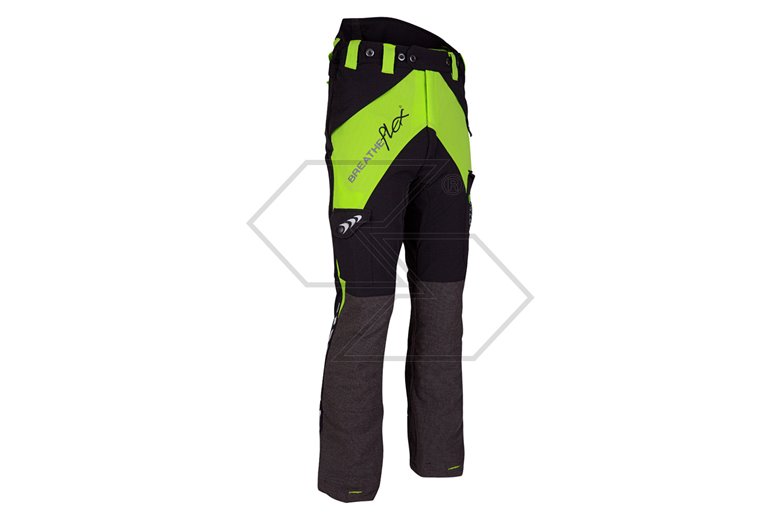Pantalone antitaglio Breatheflex Classe 2 - Lime/Nero - Taglia S (Regular)