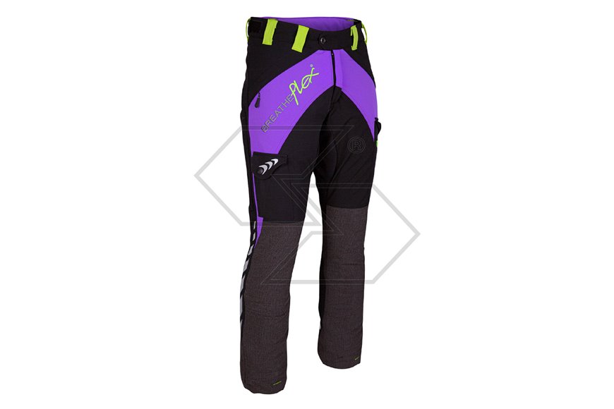 Pantalone antitaglio Breatheflex Ladies Classe 1 (20 ms) - Viola - Taglia S (Regular)
