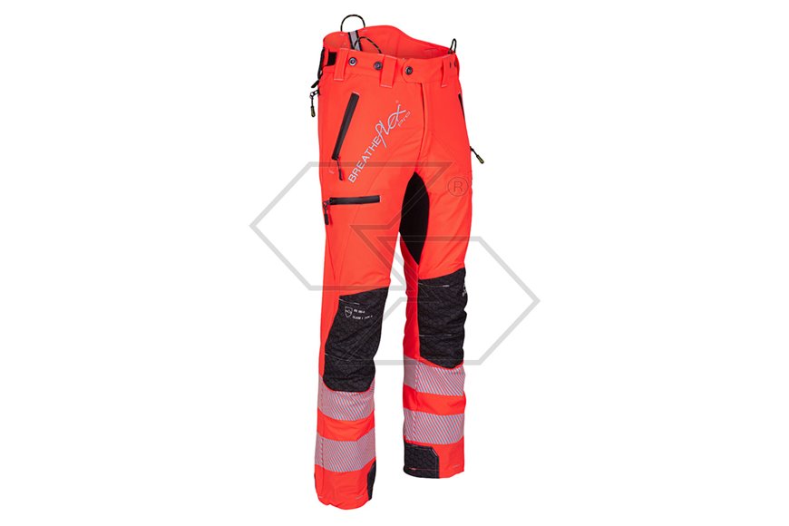 Pantalone antitaglio Breatheflex Pro Classe 1 (20 ms) - Arancione HV - Taglia 2XL (Regular)