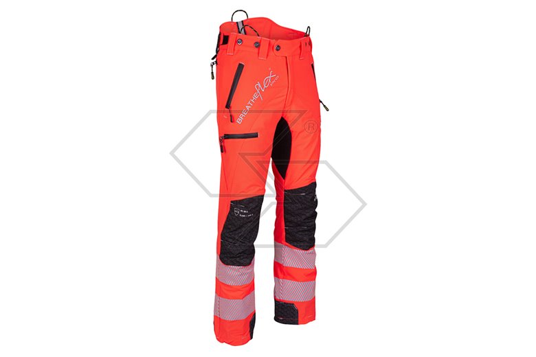 Pantalone antitaglio Breatheflex Pro Classe 1 (20 ms) - Arancione HV - Taglia L (Regular)