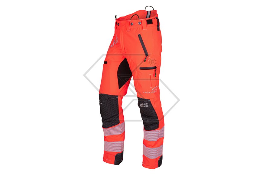 Pantalone antitaglio Breatheflex Pro Classe 1 (20 ms) - Arancione HV - Taglia M (Regular)
