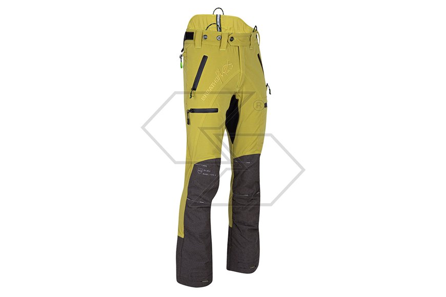 Pantalone antitaglio Breatheflex Pro Classe 1 (20 ms) - Citrino - Taglia S (Regular)