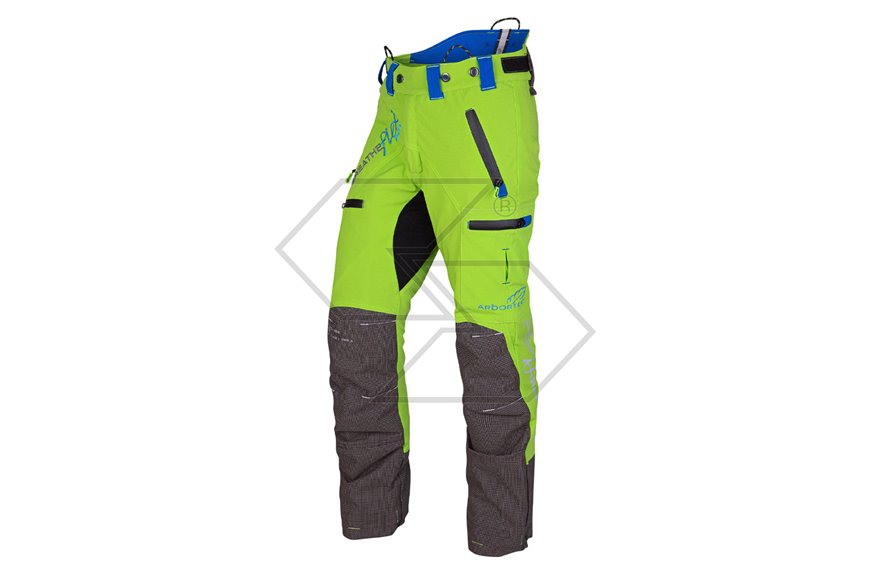 Pantalone antitaglio Breatheflex Pro Classe 1 (20 ms) - Lime - Taglia L (Regular)