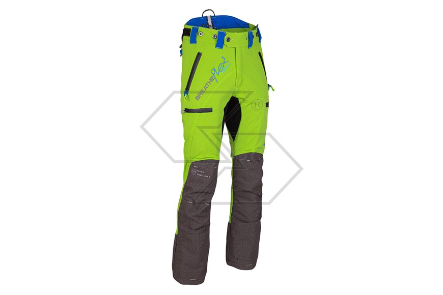Pantalone antitaglio Breatheflex Pro Classe 1 (20 ms) - Lime - Taglia S (Regular)
