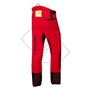 Pantalone antitaglio Breatheflex Pro Freestyle Classe 1 (20 ms) - Rosso - Taglia M (Regular)