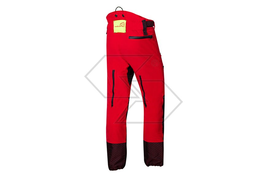 Pantalone antitaglio Breatheflex Pro Freestyle Classe 1 (20 ms) - Rosso - Taglia S (Regular)
