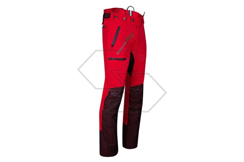 Pantalone antitaglio Breatheflex Pro Freestyle Classe 1 (20 ms) - Rosso - Taglia XL (Regular)