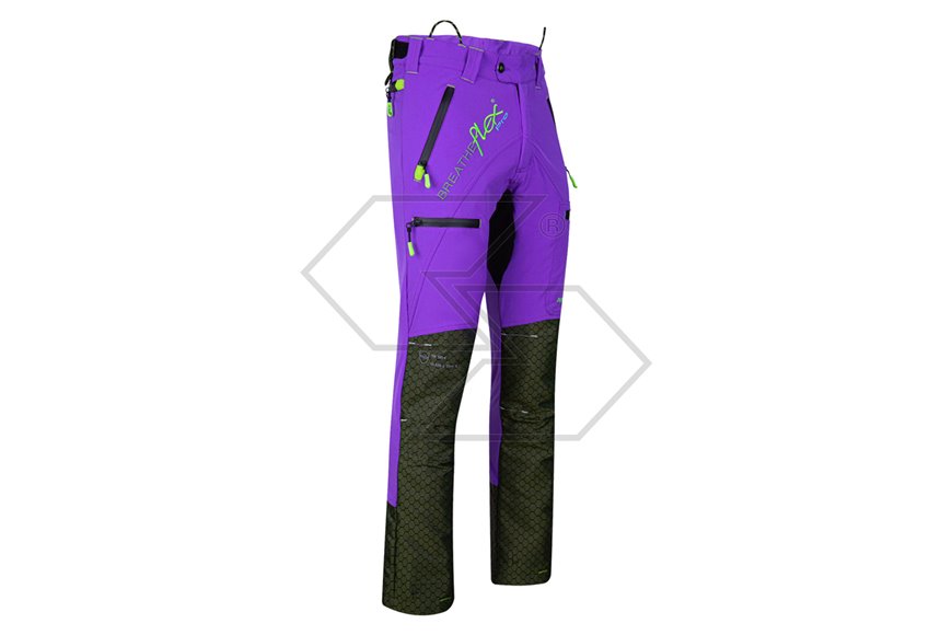 Pantalone antitaglio Breatheflex Pro Freestyle Classe 1 (20 ms) - Viola - Taglia L (Regular)