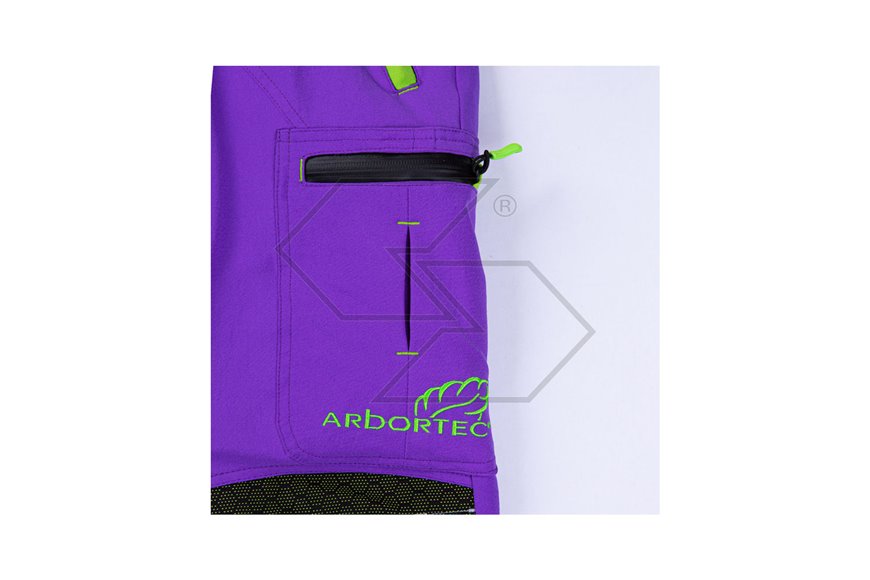 Pantalone antitaglio Breatheflex Pro Freestyle Classe 1 (20 ms) - Viola - Taglia L (Regular)