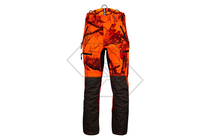 Pantalone antitaglio Breatheflex Pro Realtree Classe 1 (20 ms) - Arancione - Taglia M (Regular)