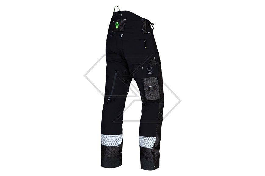 Pantalone antitaglio Deep Forest Classe 1 (20 ms) - Nero - Taglia L (Regular)