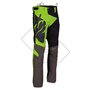 Pantalone tecnico Arborflex Skins Pro - Nero-Lime - Taglia M (Regular)