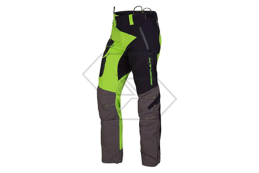 Pantalone tecnico Arborflex Skins Pro - Nero-Lime - Taglia M (Regular)