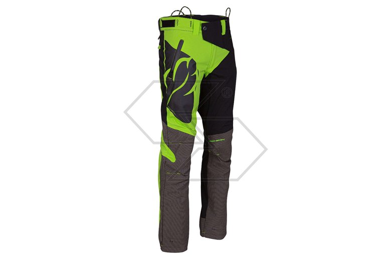 Pantalone tecnico Arborflex Skins Pro - Nero-Lime - Taglia XL (Regular)