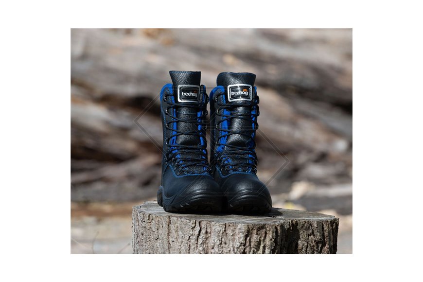 Scarpone antitaglio Extreme Waterproof Classe 2 (24 ms) - Nero-Blu - Taglia 44