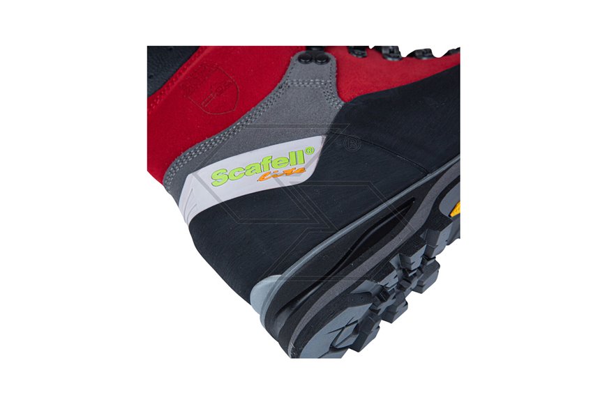 Scarpone antitaglio Scafell Lite Classe 2 (24 ms) - Rosso - Taglia 43