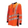 T-Shirt manica lunga alta visibilità - Arancione Hi-Vis - Taglia S