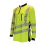 T-Shirt manica lunga alta visibilità - Giallo Hi-Vis - Taglia 2XL