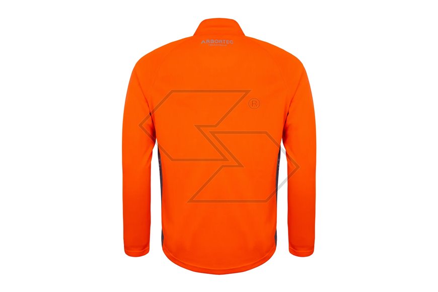 T-shirt tecnica Performance T manica lunga Arancione Arbortec - Taglia XL