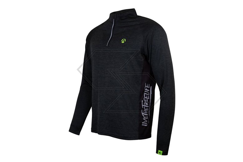 T-shirt tecnica Performance T manica lunga nero Arbortec - Taglia S