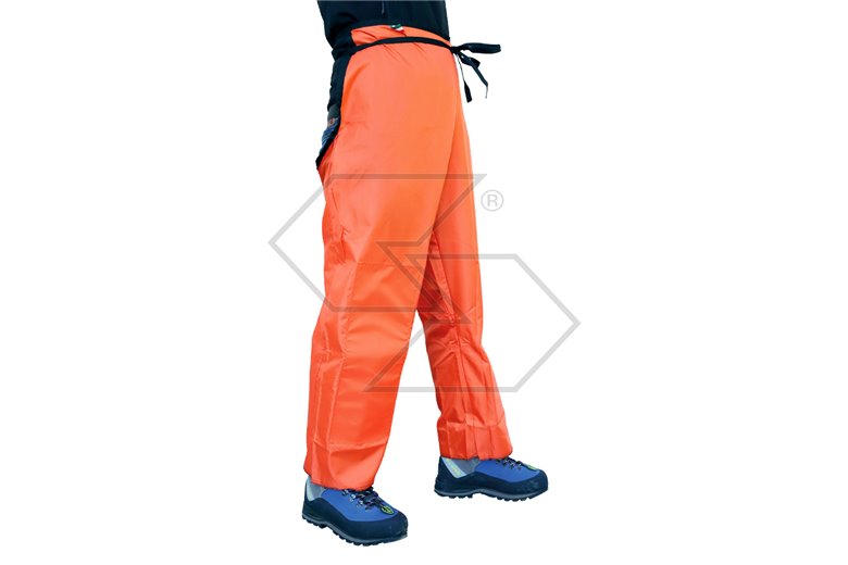 Cosciale copripantalone arancione + protezione