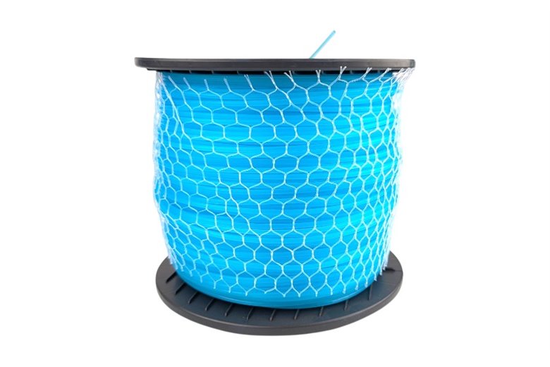 Strong Blue Jet Brush Cutter Line - Ø 3 mm - Round - 2 kg Spool