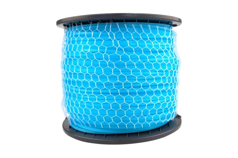 Strong Blue Jet Brush Cutter Line - Ø 2.7 mm - Square - 2 kg Spool