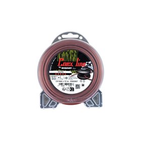 Filo per Decespugliatore Coex Line - Ø 2,5 mm x 12 m - Quadro - Valva