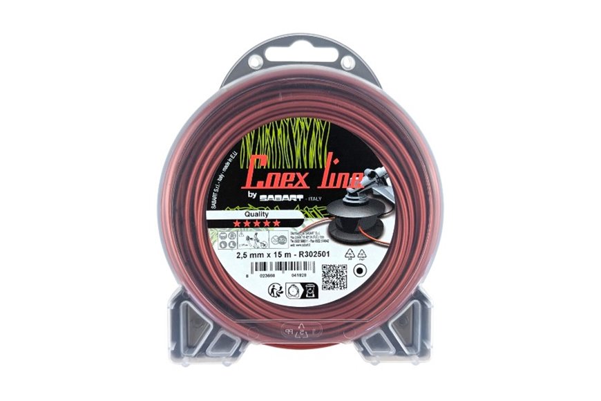 Fil pour débroussailleuse Coex Line - Ø 2,5 mm x 15 m - Rond - Valva
