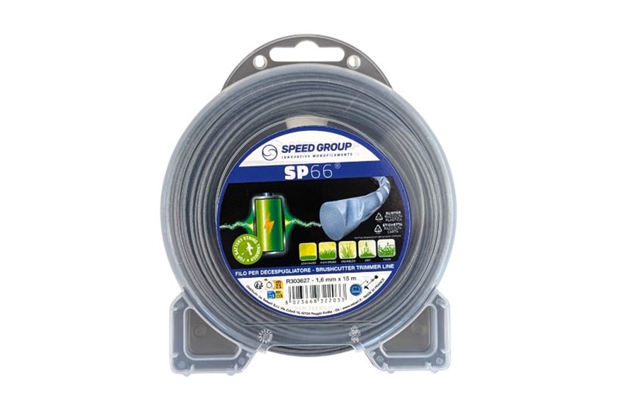 Sp66 Corrugated Brush Cutter Line Diam. 1.6 x 15 m