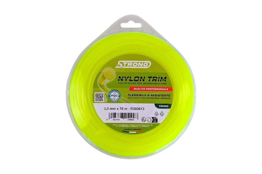 Strong Brush Cutter Line - Ø 3 mm x 70 m - Round - Valve