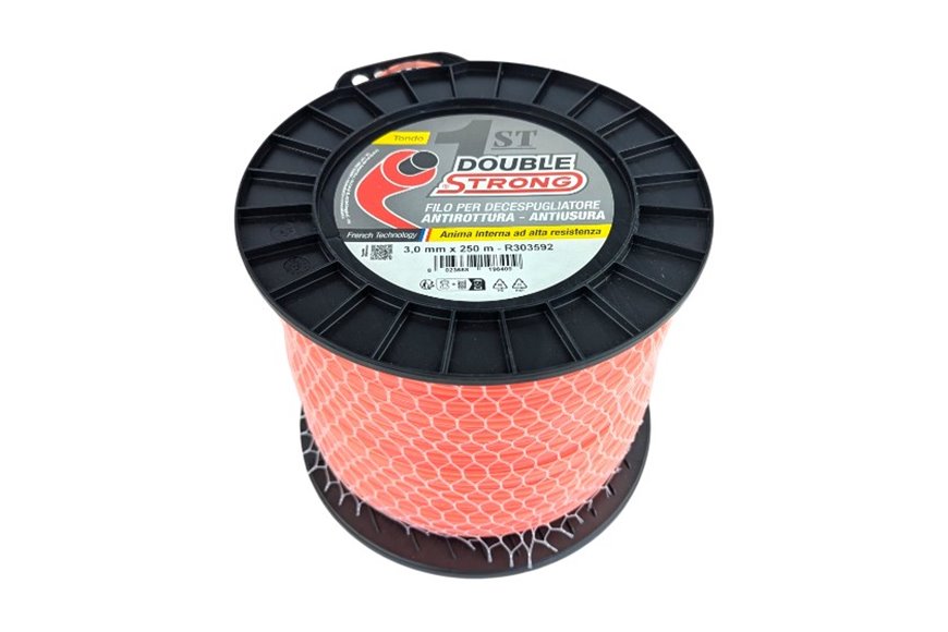 Double Strong Brush Cutter Line - Ø 3 mm - Round - 2 kg Spool