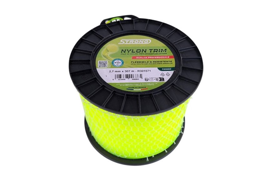 Filo per Decespugliatore Strong - Ø 2,7 mm - Tondo - Bobina 2 Kg
