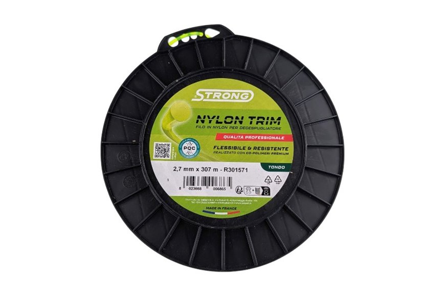 Filo per Decespugliatore Strong - Ø 2,7 mm - Tondo - Bobina 2 Kg