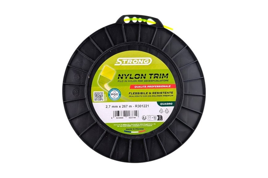 Strong Freischneiderfaden – Ø 2,7 mm – quadratisch – Spule 2 kg