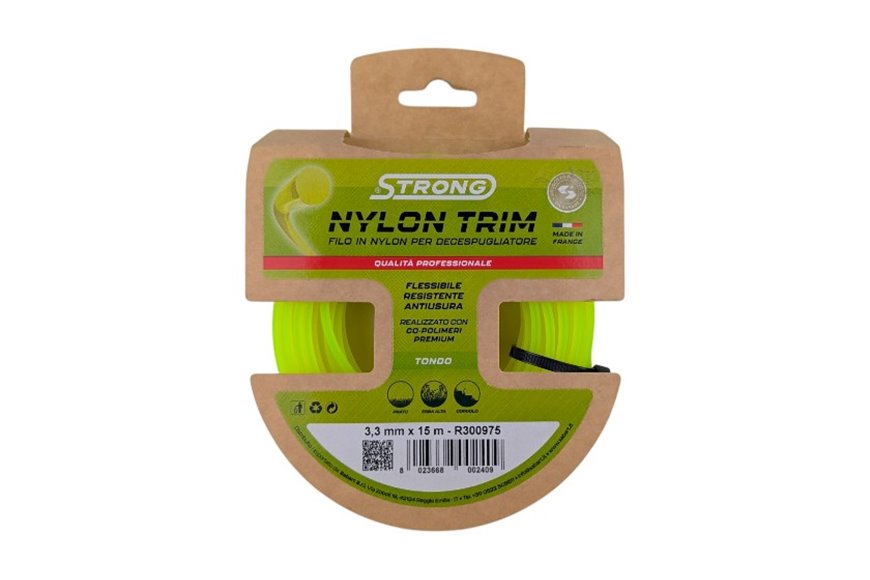 Strong Brush Cutter Line - Ø 3.3 mm x 15 m - Round - Blister Pack
