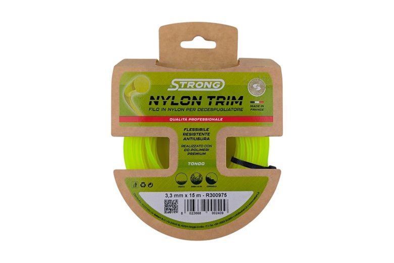 Strong Brush Cutter Line - Ø 3.3 mm x 15 m - Round - Blister Pack